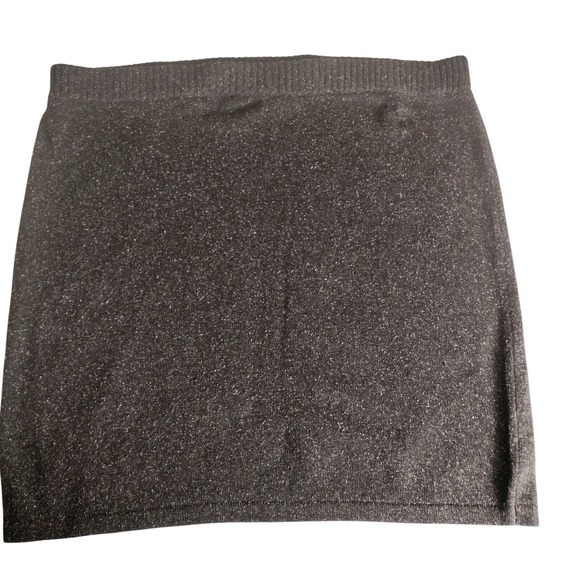 J. Jill Dresses & Skirts - J. Jill Women's Skirt L black tweed 55% Silk 45% Cotton Skirt NWT